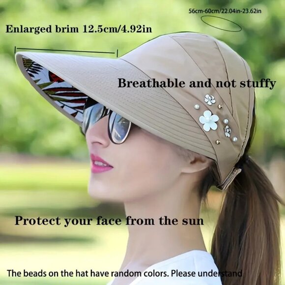 Fashionable Wide Brim Sun Hat (see more photos) - Picture 4 of 4